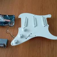 Pickguard cablato Stratocaster Squier  + ponte