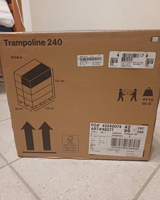 Trampolino Deathlon 240