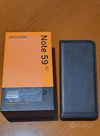 Smartphone Doodge Note 59, 6 mesi di vita, 5g,