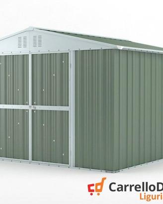 Box struttura lamiera Acciaio 327x307 verde