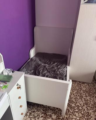 letto allungabile Ikea  più materasso