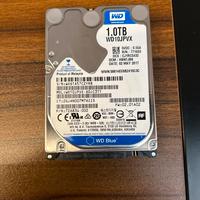 WD Blue 1TB per Laptop, Hard Disk interno da 2.5