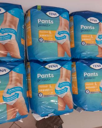 Lotto 6 confezioni TENA Pants Protect+ Taglia L