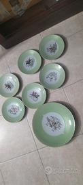 set di piatti Galvani ceramiche