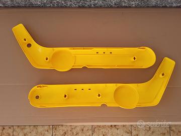 Fiancatine/bandine gialle per Piaggio Ciao NUOVE!