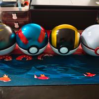Lotto Pokemon 4 poke ball vuote 