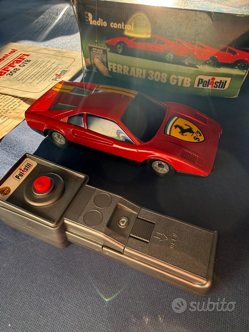 Ferrari 308 GTB Radiocommandée – Polistil RC101 – Échelle 1:24 – Boîte D'origine