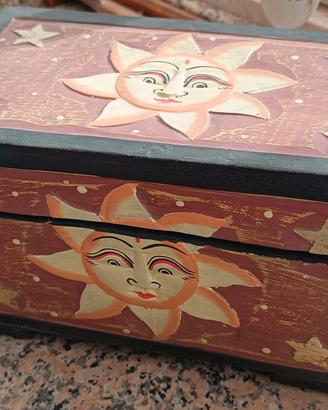 scatola in legno 