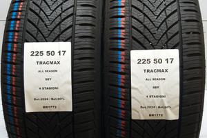 2 GOMME 225 50 17 TRACMAX BR1772