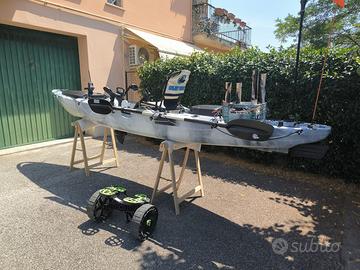 Kayak da pesca Galaxy Supernova FX a pedali