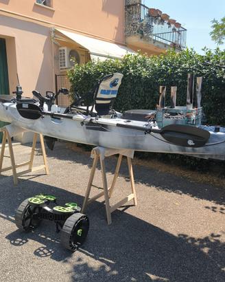 Kayak da pesca Galaxy Supernova FX a pedali