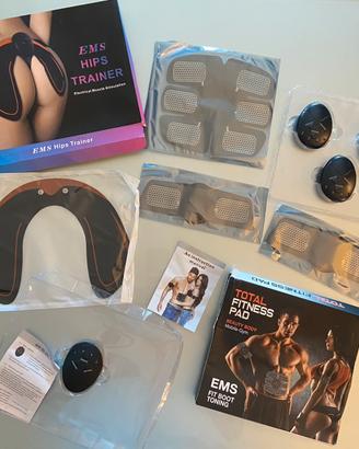 Elettrostimolatore addominali bicipiti e glutei