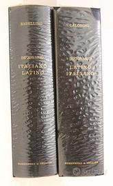 Dizionari Latino - Calonghi Rosemberg 1969