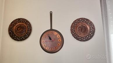 piatti arredamento rame 