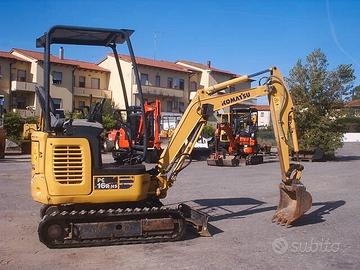 Miniescavatore usato KOMATSU PC 16 R HS