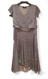 Abito midi LeCole - stampa vichy