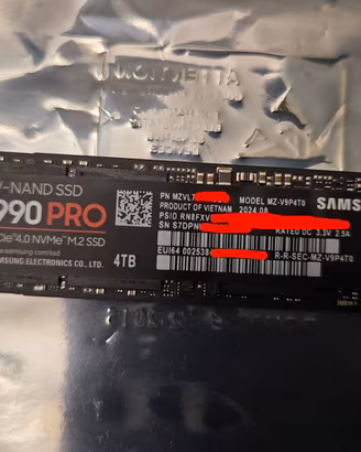Samsung 990 PRO 4TB NVMe PCIe 4.0 M.2 – Perfetto