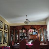 soggiorno  vintage in noce