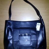 Borsa Sysley Restless Nomade nera ecopelle nuova