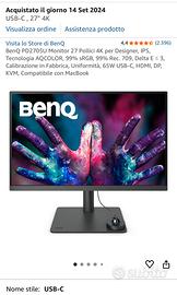 Monitor Benq PD2705U