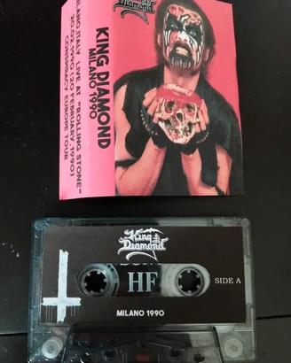 King Diamond, live in Italy 90, cassetta tape