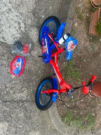 Bici Spider-Man per bambino – praticamente nuova