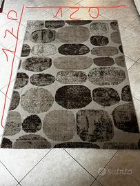 Tappetò tonalità marrone-beige cm: 170 x 120