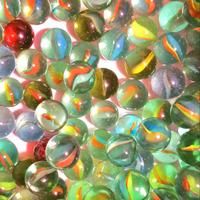 3000 biglie in vetro