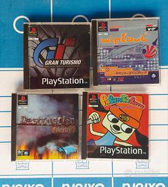 4 Miniature di videogiochi Playstation 1 PS1