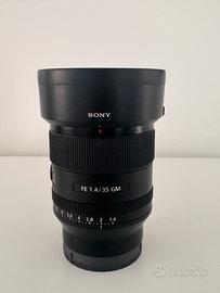 Sony 35mm 1.4 GM