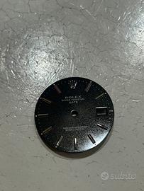 Quadrante rolex con set lancette