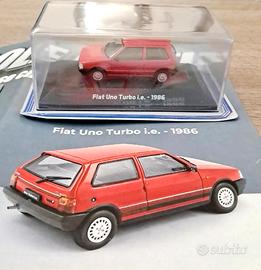 Modellino fiat uno turbo i.e.