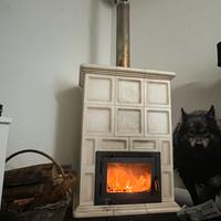 Stufa a legna ventilata Rigatti