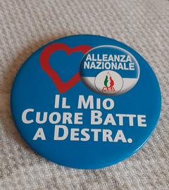 "Alleanza Nazionale/MSI" Spilla/Pin   anni' 90