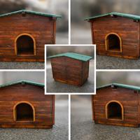 CUCCIA PER CANI IN LARICE MASSELLO COIBENTATA