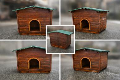 CUCCIA PER CANI IN LARICE MASSELLO COIBENTATA