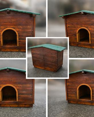 CUCCIA PER CANI IN LARICE MASSELLO COIBENTATA