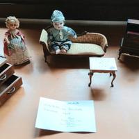 Mobiletti per bambola collezione antiquariato 