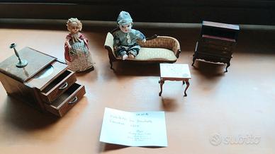 Mobiletti per bambola collezione antiquariato 