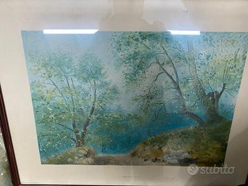 quadro serigrafia di Umberto Lilloni