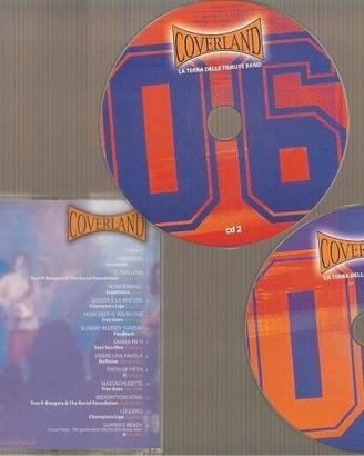 Doppio CD live coverland Queen Ligabue Bee Gees U2