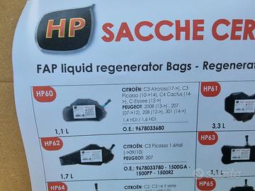 sacca cerina fap per Peugeot/Citroën 