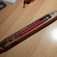 Vecchia navetta per telaio