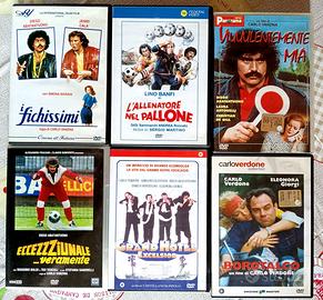 Lotto 6 DVD Commedia Italiana trash
