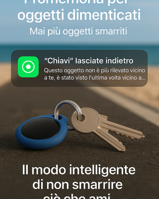 Smart Tag Compatibile Apple Find My (Dov'è) Nuovo