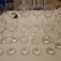 Set 60+ bicchieri di cristallo