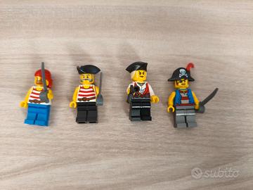 Lego pirati 4 Minifigures 