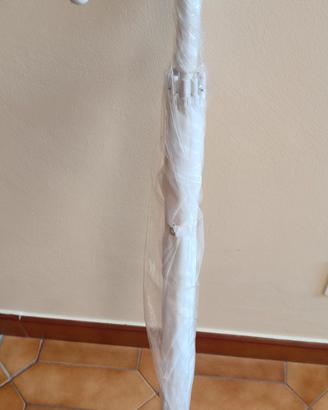 Ombrello bianco per sposa, nuovo 