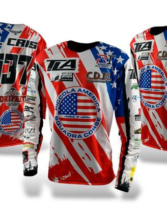 Maglie personalizzate Moto cross Enduro Trial Mtb.