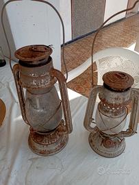lumi antichi a petrolio da collezione